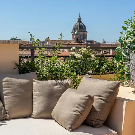 Iflat Spanish Steps Unique Panoramic Penthouse * Rome