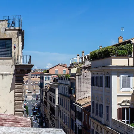Iflat Spanish Steps Unique Panoramic Penthouse Lägenhet *